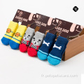Chaussettes de chien antidérapant pour animaux de compagnie protecteur de patte de chien